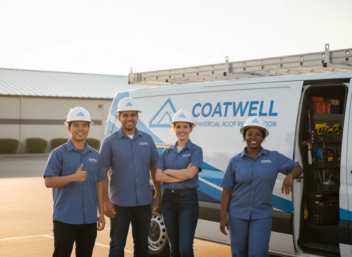 Commercial roof coating company in Prairie Farm, WI